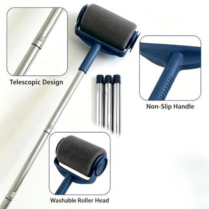 Sponge Paint Roller Kit,Detachable Lint Roller,Household Cleaning Roller