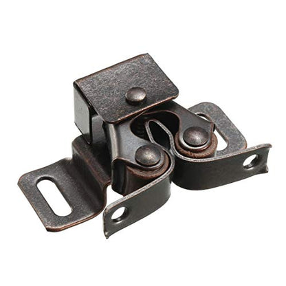 uxcell Retro Cabinet Closet Door Double Roller Catch Iron Ball Latch
