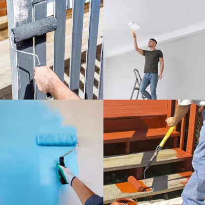 King Origin Paint Roller Covers, 3 Pack, 9 Inch 3/8" Nap - size: 3 PCS, 9-Inch