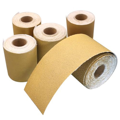 2-3/4 Inch Hook and Loop Longboard Sandpaper Roll, 25 Yards