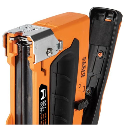 Klein Tools 450-100 Heavy Duty Stapler for Voice, Data, Video and Nonmetallic Sheathed Cable Fits 1/4-, 5/16-, and 19/32-Inch Staples
