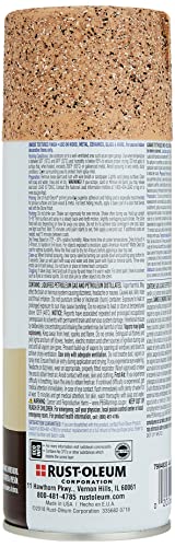 Rust-Oleum 7994830 Stone Creations Spray, 12 oz, Sienna Stone - color: Sienna Stone, size: 12 Ounce (Pack of 1)