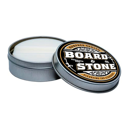 Board & Stone – 100% Petroleum-Free Food Safe Surface Sealer | Natural Wax & Coconut Oil Blend for Butcher Blocks, Cutting Boards, Stone Counters, and Cast Iron | No Scent or Dyes