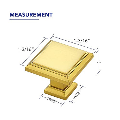 Ravinte Hardware Gold Cabinet Pulls, Single Hole, 5 Pack - color: Gold, size: Single Hole