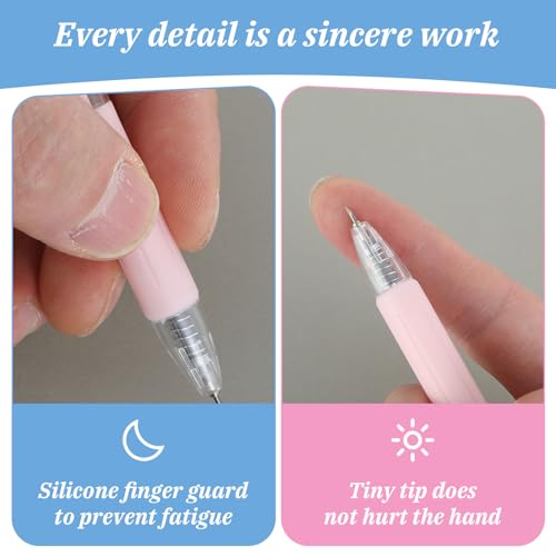8 PCS Knife Pen_shaped Craft Cutting Tool Paper Precision Cutter Mini Knife