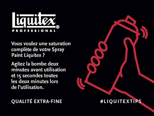 Liquitex Professional Spray Paint, 12-oz (400ml), Brilliant Blue - color: Brilliant Blue, size: 12 Ounce (Pack of 1)
