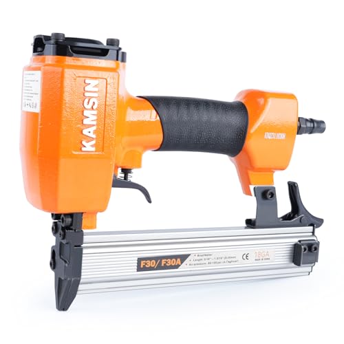 F30A 18 GA Pneumatic Brad Nailer Finish Nailer with Separate Muzzle - size: KAMSIN F30A