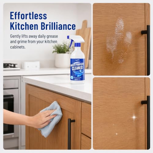 Multi-Surface Wood Cleaner Spray - Kitchen Cabinet Cleaner 500ml