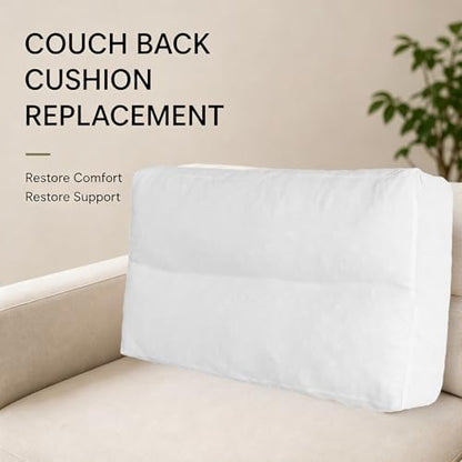 3 Pack Couch Back Cushion Replacement, 31 x 18 x 6 Inch - size: 31"x18"x6"-3 Pack