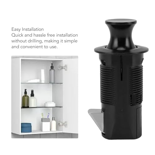 Push, Heavy Duty Push to Open Cabinet Hardware, Keyless Push Button Cabinet Door Catch Push Release for Kitchen Door, RV Cabinet, Drawer, Cupboard, Wardrobe