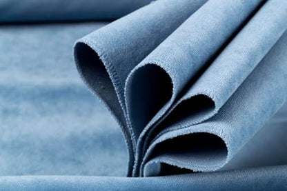 Liz Jordan Hill Luxury Velvet Upholstery Fabric AC Bellagio - 131 Truffle - color: 131 Truffle, size: 1 Yard (54” X 36”) Continuous Yards