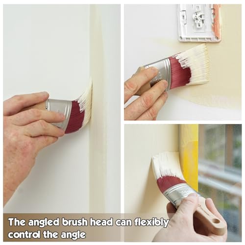 ROLLINGDOG 2" Angle Sash Paint Brush - size: 2"Paint Brush