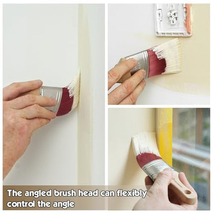 ROLLINGDOG 2" Angle Sash Paint Brush - size: 2"Paint Brush