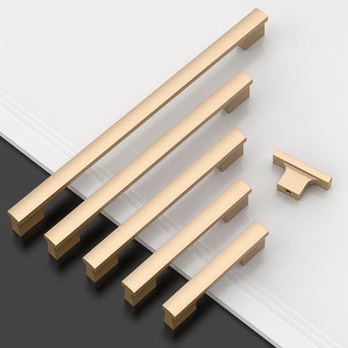 Brushed Satin Nickel Cabinet Knobs Round Drawer Pulls 12 Pack - color: Champagne Copper, size: 2 Inch Diameter