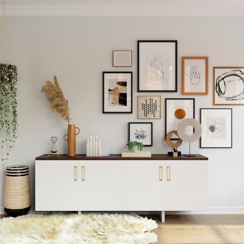 FILTA Cabinet Handles 3.75 Inch 10 Pack Cabinet Pulls for Kitchen Champagne Bronze Metal Drawer Pulls Modern Cabient Hardware Cupboard Handles - color: Champagne Bronze, size: 3.75 inch Hole Center, style: 10-Pack