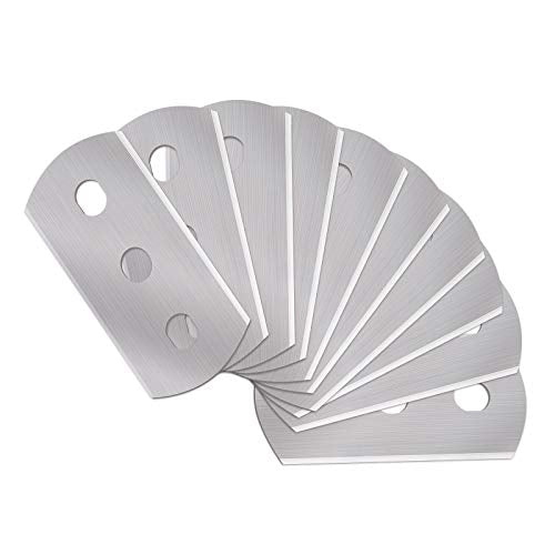 Gomake Replacement Blades for Bodyguard Vinyl Backing Cutter Knife, Stainless Steel, Pack of 50 - color: Replacement Blades