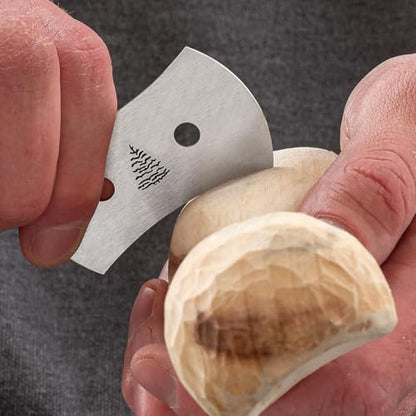 Blue Spruce Toolworks Midi Card Scraper Set, Shape And Smooth Tight Curves And Small Parts, Compact Woodworking Scrapers, USA Made