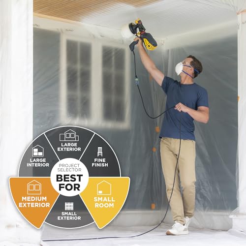 Wagner Spraytech FLEXiO 1500 HVLP Paint & Stain Sprayer, iSpray Nozzle - size: FLEXiO 1500