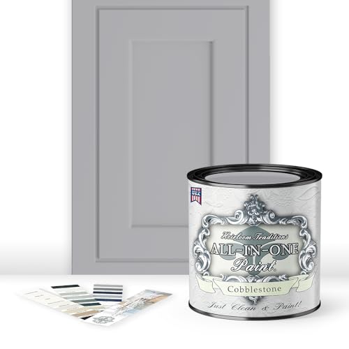 ALL-IN-ONE Paint 2 Quart Cabinet Paint Bundle - Cobblestone - color: Cobblestone