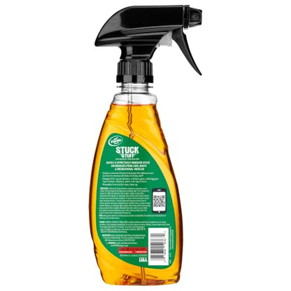 Turtle Wax Stuck Stuff – 12oz Adhesive Remover Trigger Spray for Stickers, Decals, Tape & More