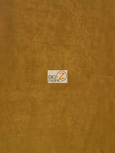 Microfiber Suede Upholstery Fabric DIY Jeans Shoes Couches Drapes Accessories(Chestnut, 1 Yard) - color: Chestnut, size: 1 Yard