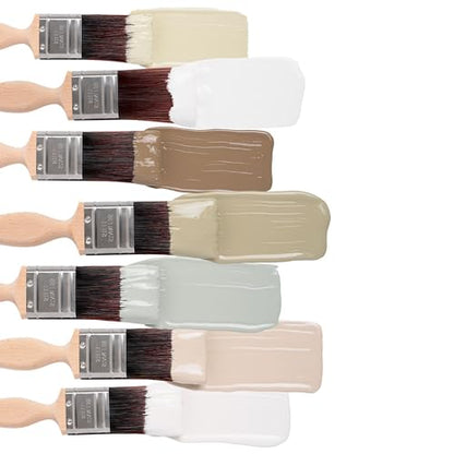 Dixie Belle Silk All-in-One Mineral Paint | Chantilly (16oz) | Warm Off White With Beige Undertones All-in-One Water Based Primer + Topcoat | Durable Furniture Paint | Low Reflective Finish - color: Chantilly, size: 16 Fl Oz (Pack of 1)