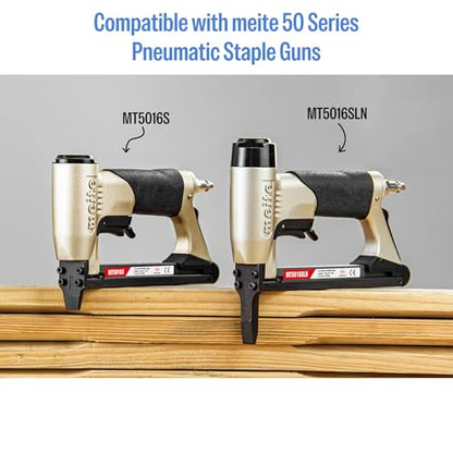 meite 20 Gauge Staples, 1/2" (12.5mm) Crown, 5/8-Inch Length, 5,040 PCS - size: 5/8" (16 mm), style: 1 Box