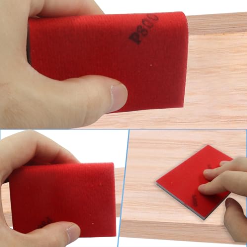 20 PCS Ultra Fine 800 Grit Sanding Sponge - size: 800 Grit