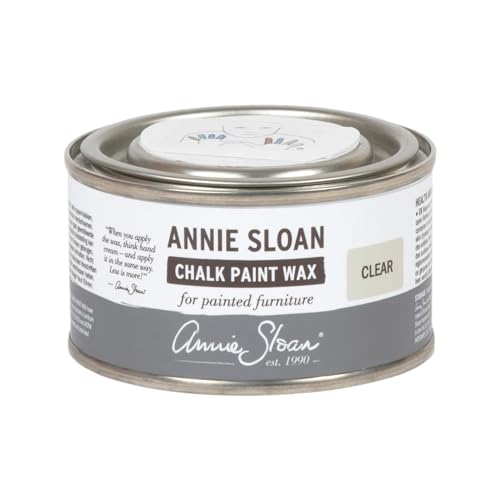 Annie Sloan Chalk Paint® Wax (120 mL, Clear) - Protective Furniture Wax for Paintwork | Seals, Softens & Enhances Hand-Painted Finishes - color: Clear, size: 4 Ounce (Pack of 1)