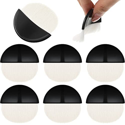 Boao 8 Pcs Flat Paint Brushes Applicator for Painting Bulk, Black and White - color: Black and White