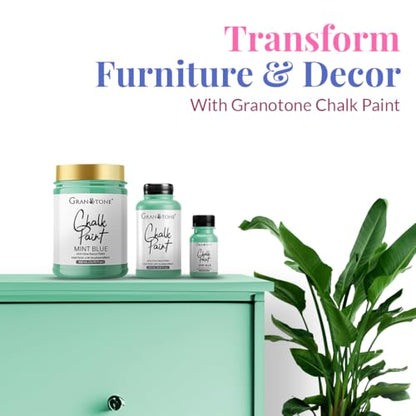 GRANOTONE Chalk Paint Mint 8.5 fl oz 250 ml - color: MINT, size: 8.5 Fl Oz
