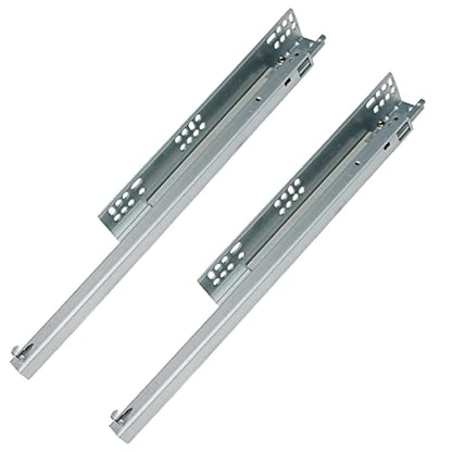 URBEST Drawer Slide,Under-Mount Concealed Self Soft Close Under，Concealed Cabinet Furniture Drawer Runners (16 Inch) - size: 16 Inch