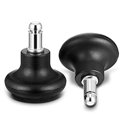 Outus 5 Pieces Bell Glides Replacement Office Chair Wheels Stopper