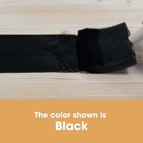 Furniture Clinic Wood Stain, Water-Based & Fast Drying, Black - color: Black, size: 250ml / 8.5 Fl Oz