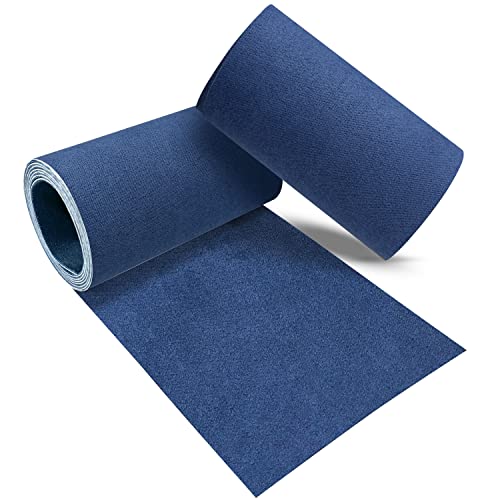 Velvet Repair Patch, Self-Adhesive Flannel Fabric Patch, Multi Colors, Microfiber Patch，Can be Used to Patch Sofas, Car Seats, Handbags, Jacket Holes and Tears (Blue) - color: Blue, size: 4" x 30"-2 ROLLS