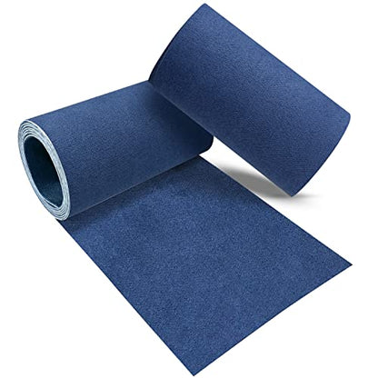 Velvet Repair Patch, Self-Adhesive Flannel Fabric Patch, Multi Colors, Microfiber Patch，Can be Used to Patch Sofas, Car Seats, Handbags, Jacket Holes and Tears (Blue) - color: Blue, size: 4" x 30"-2 ROLLS