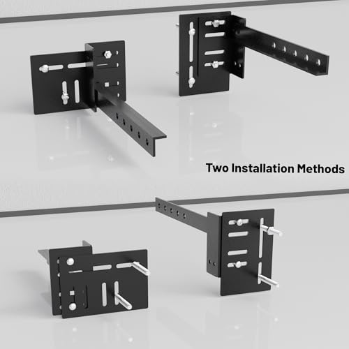 Greaton, Headboard Attachment Bracket – Heavy-Duty 1.4″ Steel Plate Set (2-Pack), Universal Bolt-On Mounting Hardware for Metal & Wood Bed Frames, Secure, Easy to Install.