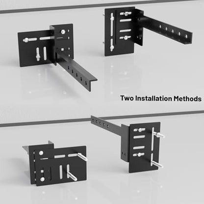 Greaton, Headboard Attachment Bracket – Heavy-Duty 1.4″ Steel Plate Set (2-Pack), Universal Bolt-On Mounting Hardware for Metal & Wood Bed Frames, Secure, Easy to Install.