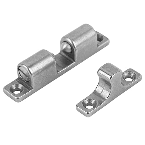 Double Roller Catch, 316 Stainless Cabinet Tension Catch, 70mm