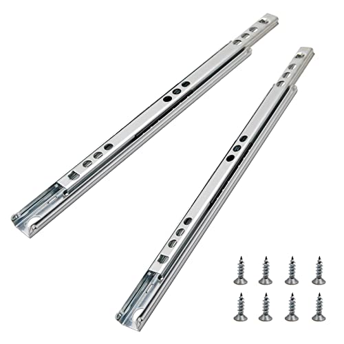 8.4 Inch Drawer Slides, 0.7" Wide, Pack of 2 - color: Style 1, size: 8.4" - 2PCS