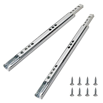 12 Inch Drawer Slides, 0.7" Wide, Pack of 12 - color: Style 1, size: 12" - 12PCS