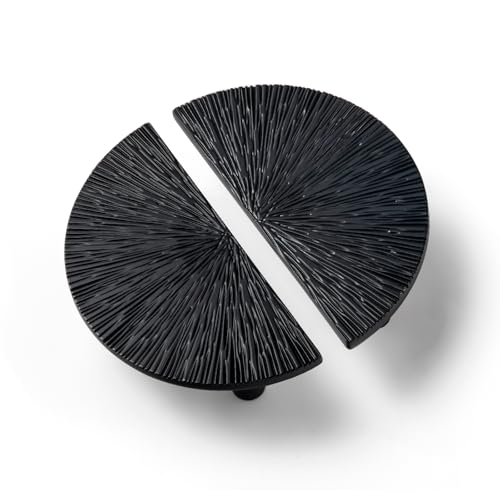 Goo-Ki 2.5''(64 mm) Hole Centers Luxurious & Sturdy Zinc Alloy Cabinet Handls,Matt Black Cabinet Pulls for Kitchen,Drawer,Cupboard & Wardrobe,6 Pack - color: Matt Black, size: 2.5'' Hole Centers