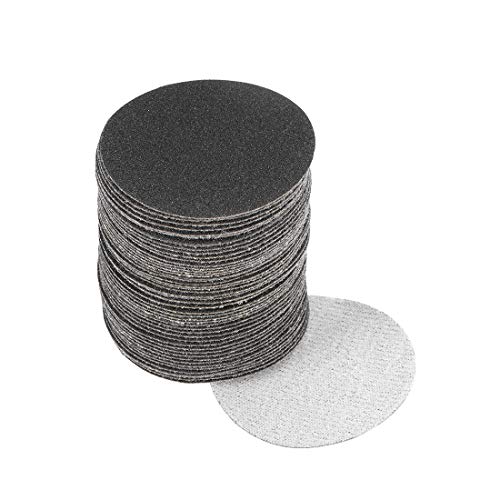 uxcell 2-Inch Hook and Loop Sanding Disc Wet/Dry Silicon Carbide 180 Grit 50 Pcs - size: 180 Grit