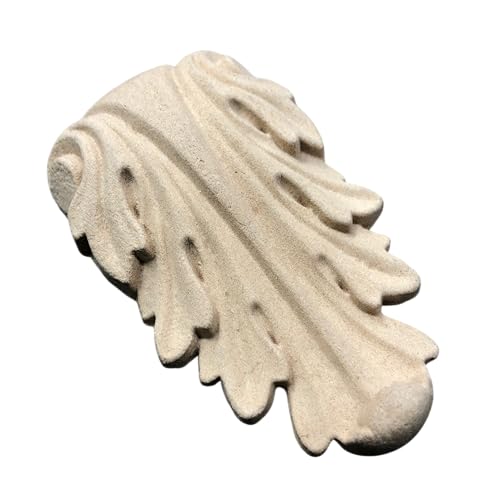 WoodUbend WUB1361.6 Corbel Appliques - Heat Bendable & Flexible Wood Onlays 9.8x6cm - DIY Craft, Furniture & Home Decor - Easy to Apply & Paint - Versatile, Reusable & Durable Decals (2 Pack) - size: 9.8x6cm