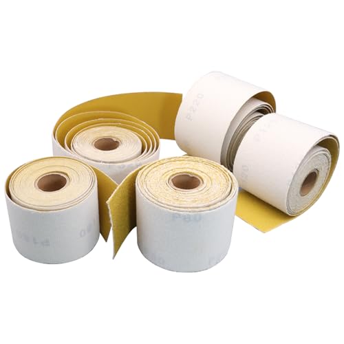 2-3/4 Inch Hook and Loop Longboard Sandpaper Roll, 25 Yards
