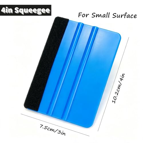 Umaki Window Tint Vinyl Wrap Kit with Squeegee, Precise Knife - color: Kit C