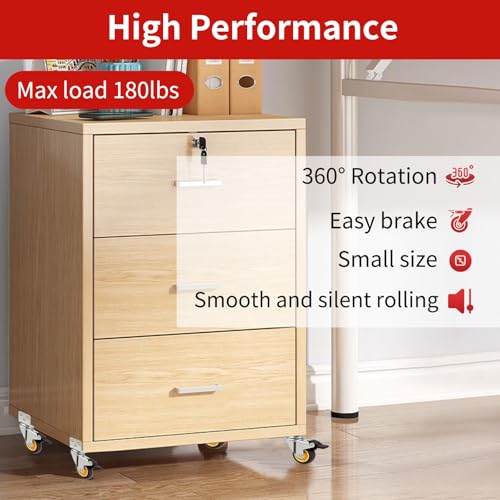 HOD Side Mount Casters with Brake, 2 Inch L-Shaped Small Caster Wheels Set of 4, Furniture Casters 360° Swivel Wheels for Furniture, Table, Baby Bed, Carts Trolley, Cabinet, Loading Capacity 180Lbs - style: 2-inch Brakes