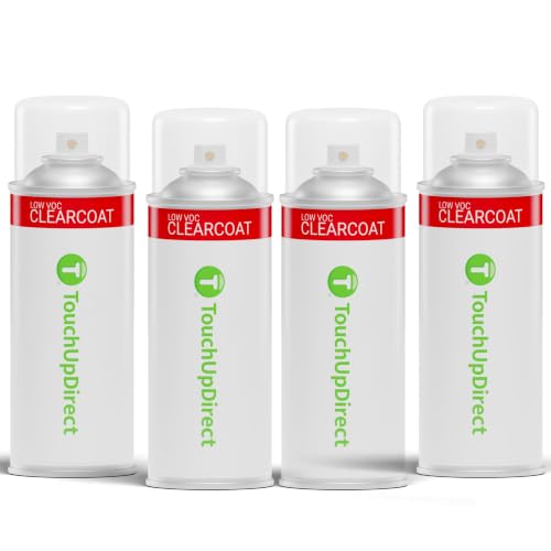 TouchUpDirect High Gloss Clearcoat Aerosol Spray Can (Pack of 4) - size: 12 Ounce (Pack of 4)