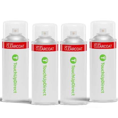 TouchUpDirect High Gloss Clearcoat Aerosol Spray Can (Pack of 4) - size: 12 Ounce (Pack of 4)