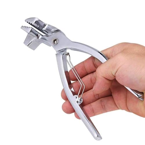 6cm Wide Canvas Pliers, Zinc Alloy Canvas Stretching Plier 2 3/8 Inch with Spring Return Handle Professional Stretching Artist Oil Painting Tools